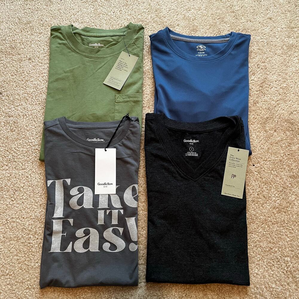 Men’s Shirts Size Small 4pcs All New - Gift Idea